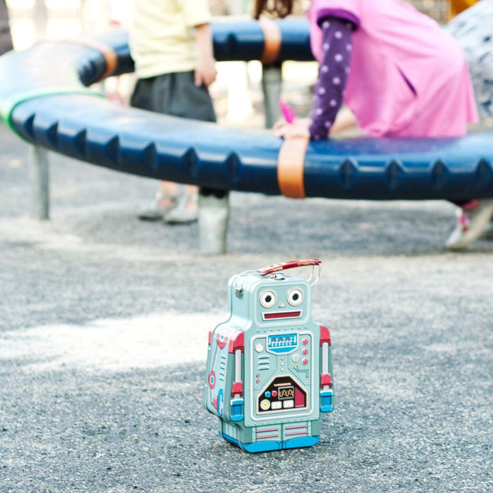 Suck UK - Retro Robot Lunch box - Lunchbox - mzube - SK LUNCHBOT1