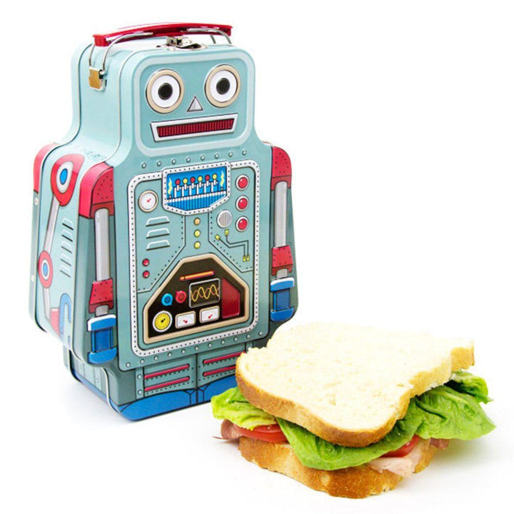 Suck UK - Retro Robot Lunch box - Lunchbox - mzube - SK LUNCHBOT1