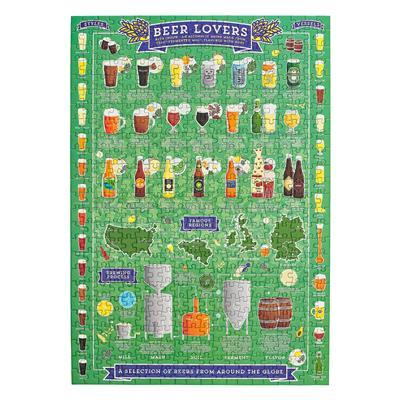 Ridley's Games Beer Lovers Jigsaw Puzzle 500PCS - mzube Toys & Games
