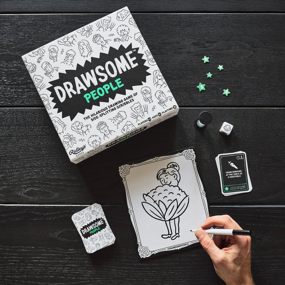 Ridley's Games Drawsome People Game - mzube Toys & Games