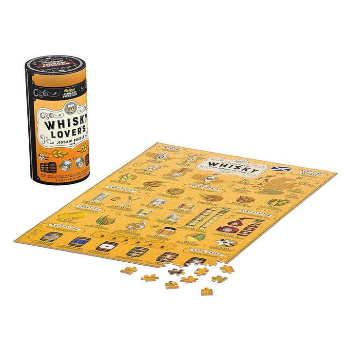 Ridley's Games Whisky Lovers Jigsaw Puzzle 500PCS - mzube Toys & Games