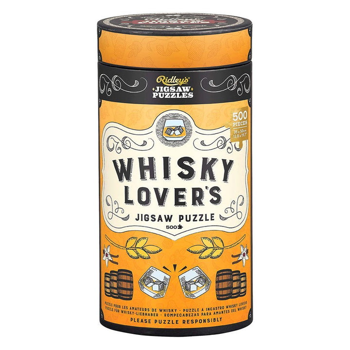 Ridley's Games Whisky Lovers Jigsaw Puzzle 500PCS - mzube Toys & Games
