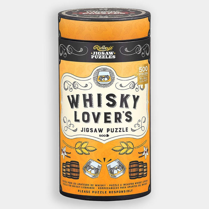 Ridley's Games Whisky Lovers Jigsaw Puzzle 500PCS - mzube Toys & Games