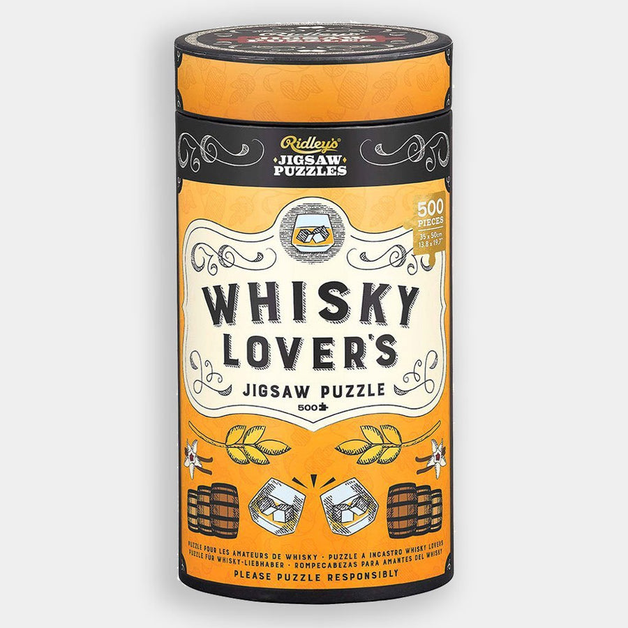 Ridley's Games Whisky Lovers Jigsaw Puzzle 500PCS - mzube Toys & Games