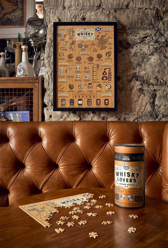 Ridley's Games Whisky Lovers Jigsaw Puzzle 500PCS - mzube Toys & Games