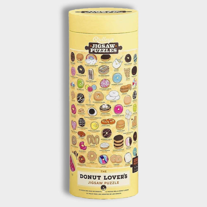 Ridleys - Ridley's Games Donut Lover's 1000 Piece Jigsaw Puzzle - Toys & Games - mzube - JIG043