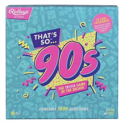 Ridleys Thts So 90&