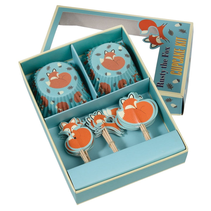 Rusty The Fox Cupcake Kit - mzube Cookware
