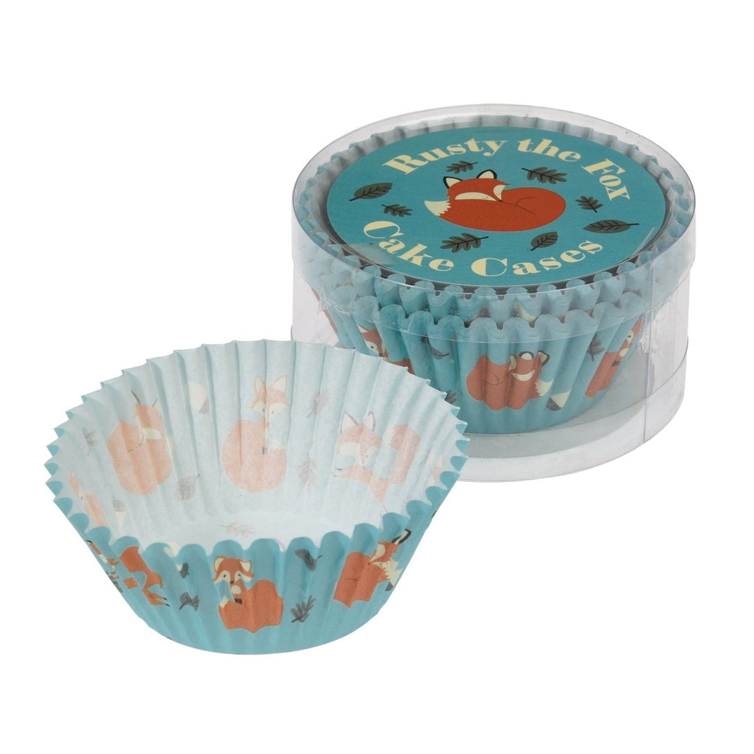 Set 50 Cupcake Cases Rusty The Fox - mzube Cookware