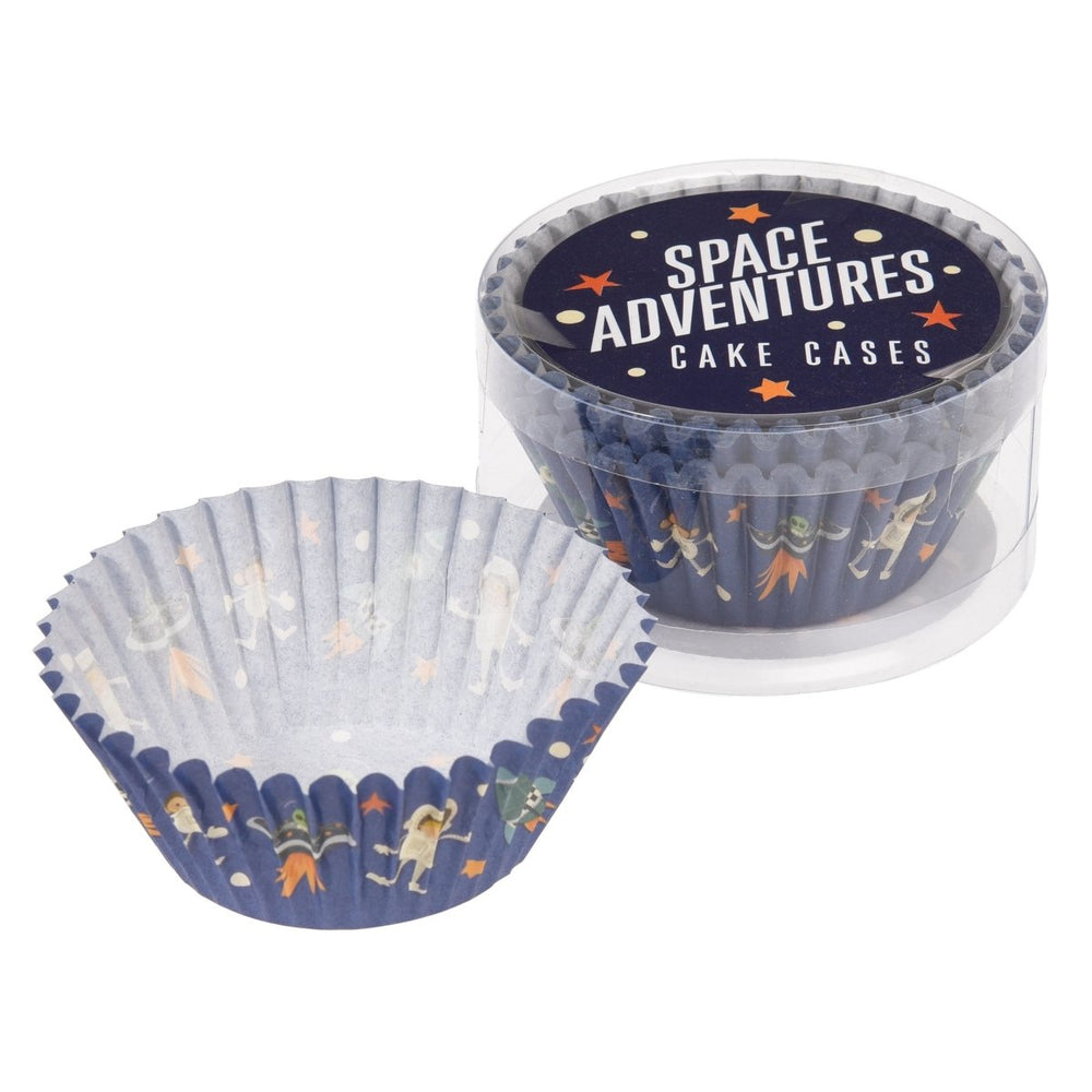 Set 50 Cupcake Cases Space Adventure - mzube Cookware
