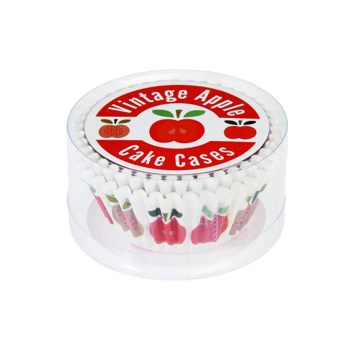 Set 50 Cupcake Cases Vintage Apple - mzube Cookware
