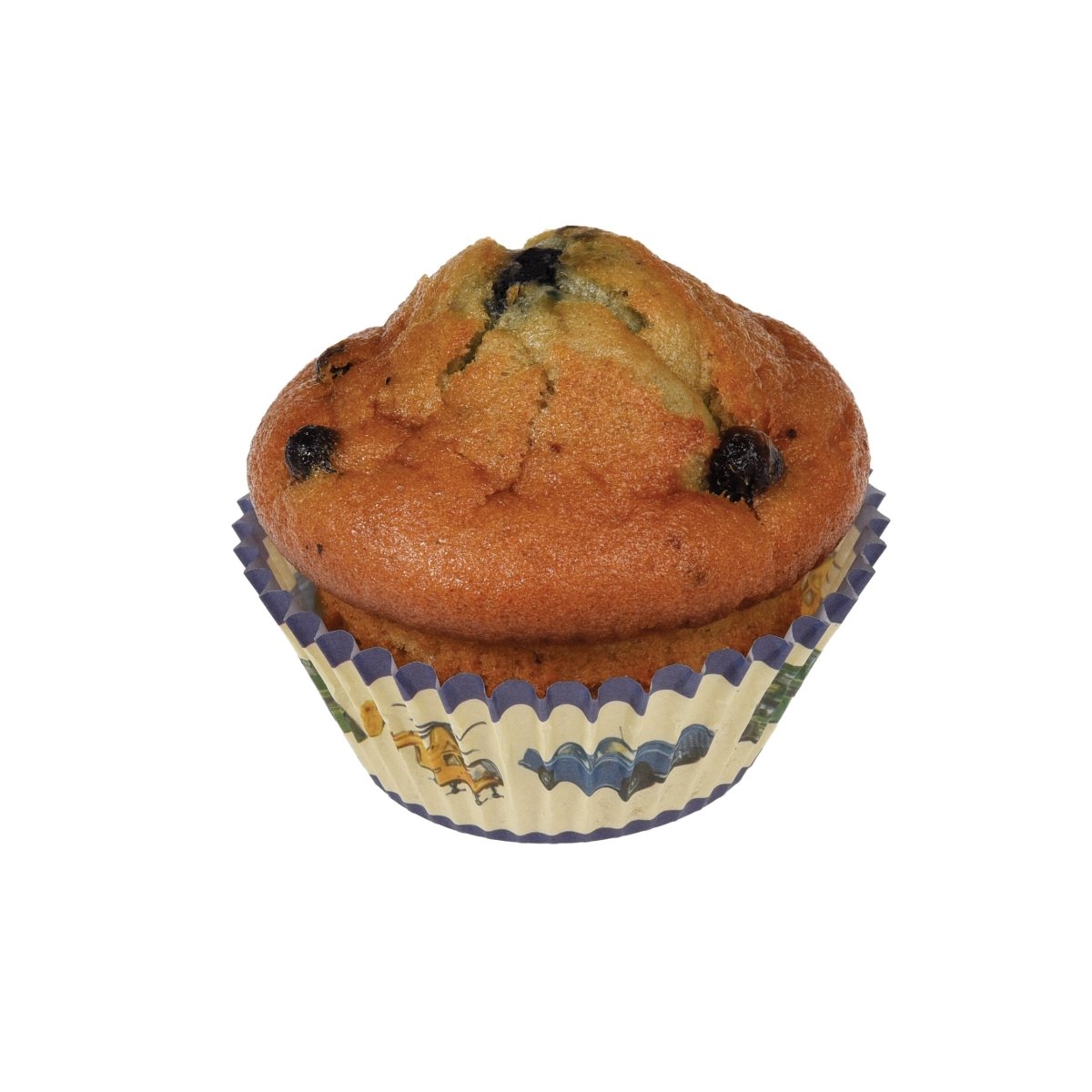Set 50 Cupcake Cases Vintage Transport