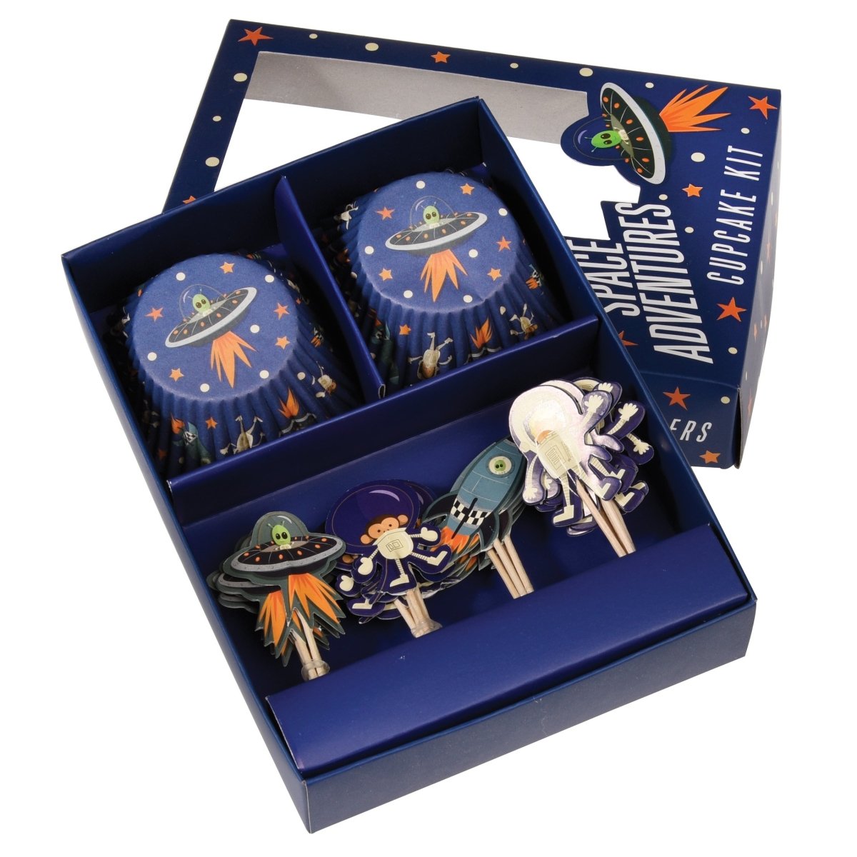 Space Adventures Cupcake Kit - mzube Cookware