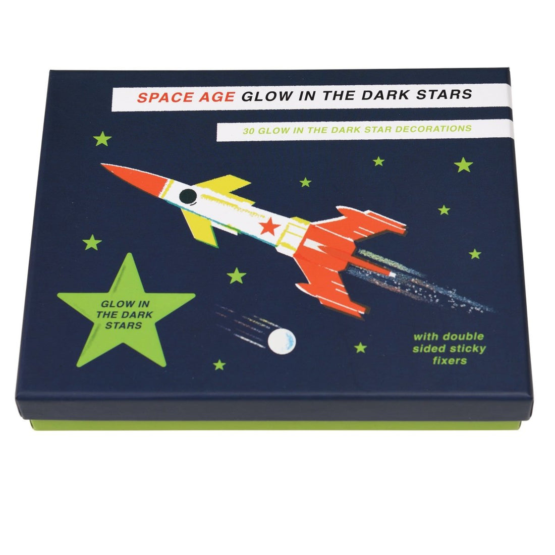 Space Age glow in the Dark Stars - mzube Craft