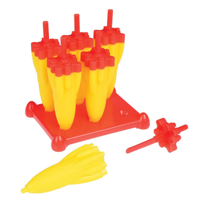 Space Age Rocket Ice Lolly Moulds - mzube Cookware