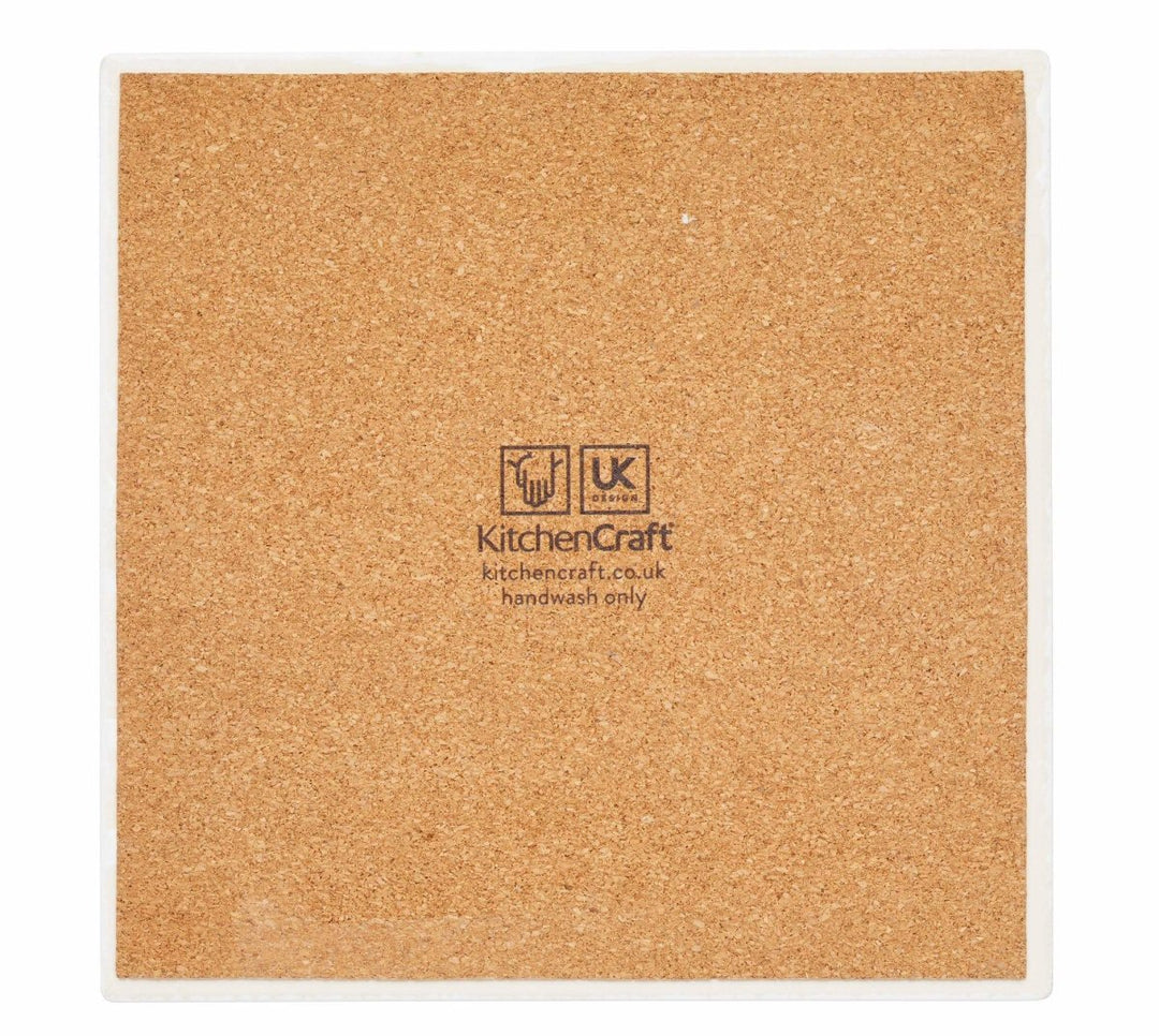 Square Trivet with Humorous “Hot Stuff" - mzube Kitchen & Dining
