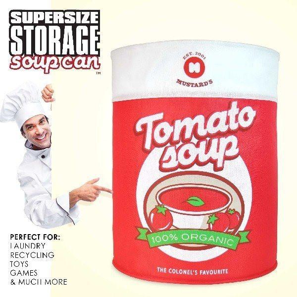 Supersize Soup Tin Pop Up Storage - mzube Bathroom