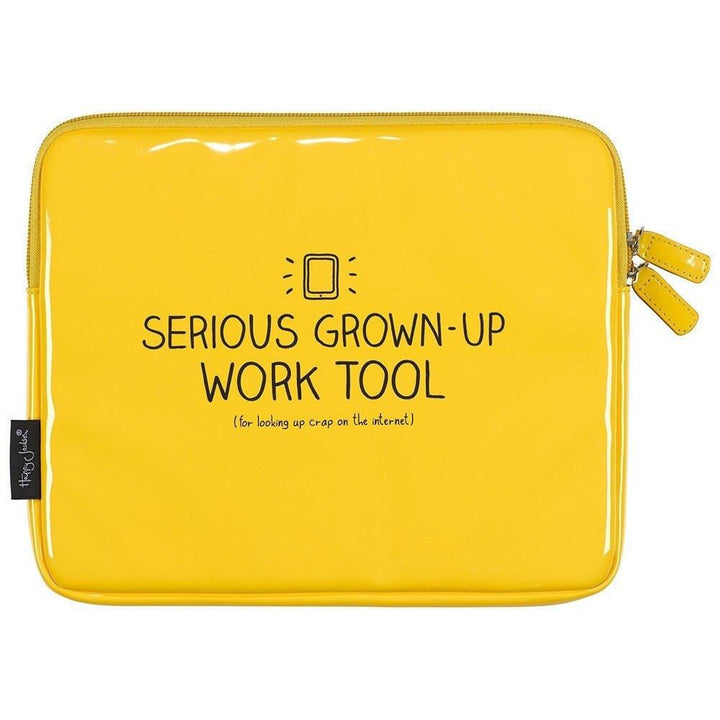 Tablet Case Serious- Happy Jackson - mzube Office