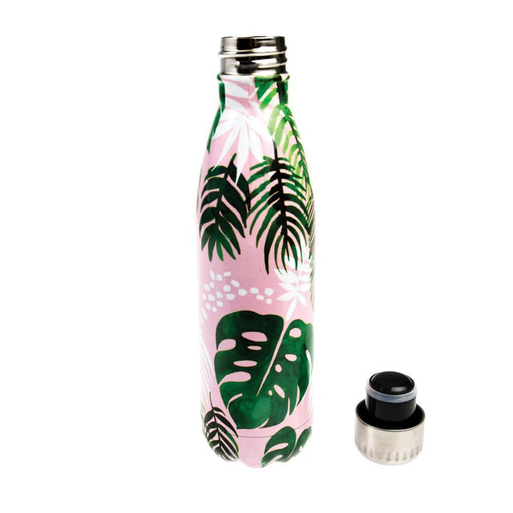 Tropical Palm Stainless Steel Bottle - mzube Travel Mug