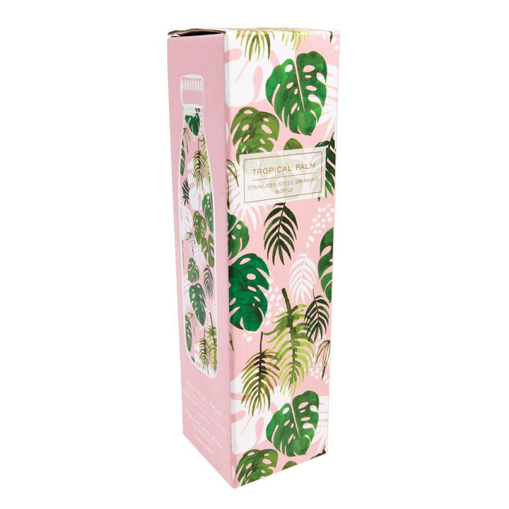 Tropical Palm Stainless Steel Bottle - mzube Travel Mug