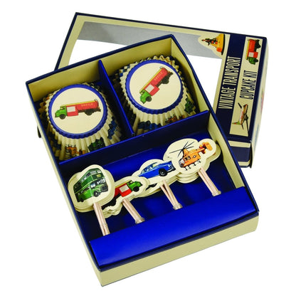 Vintage Transport Cupcake Kit - mzube Cookware