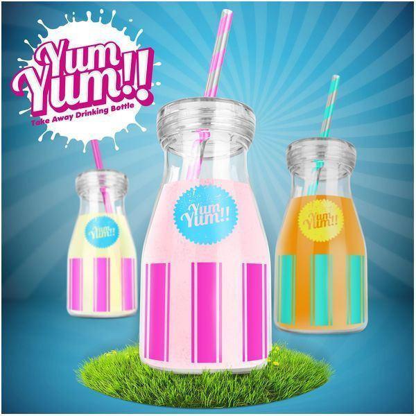 Yum Yum Drinking Bottle - mzube Travel Mug